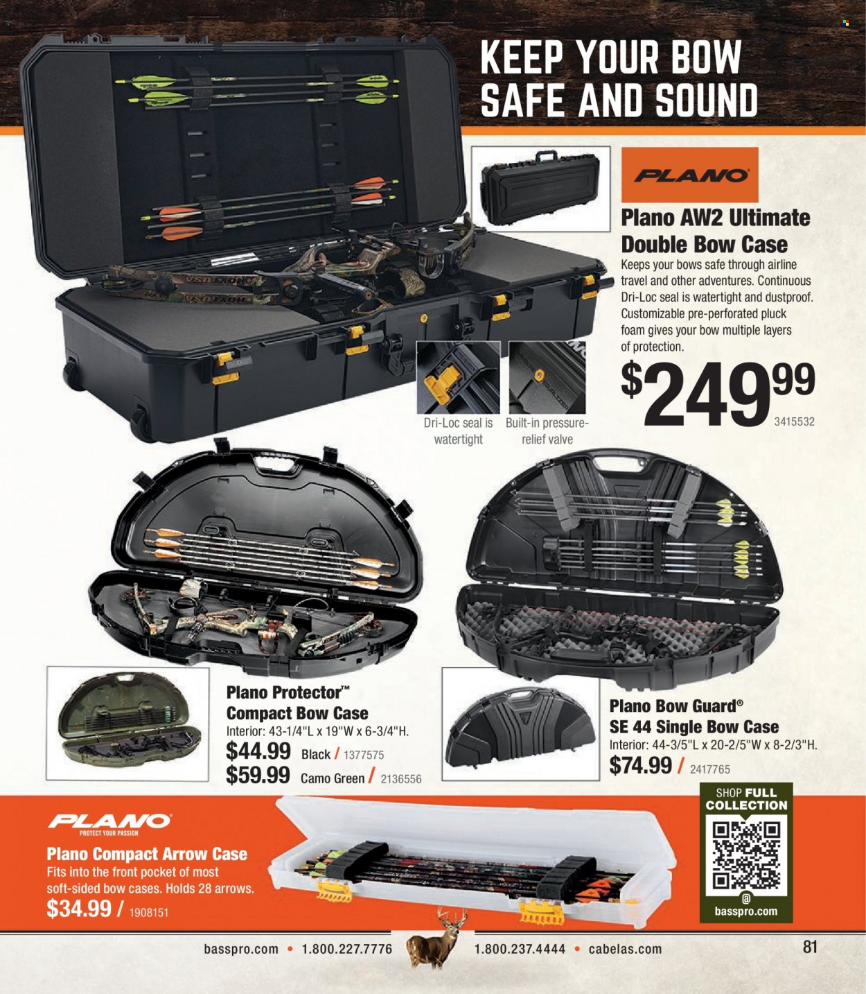 Bass Pro Shops flyer . Page 81.