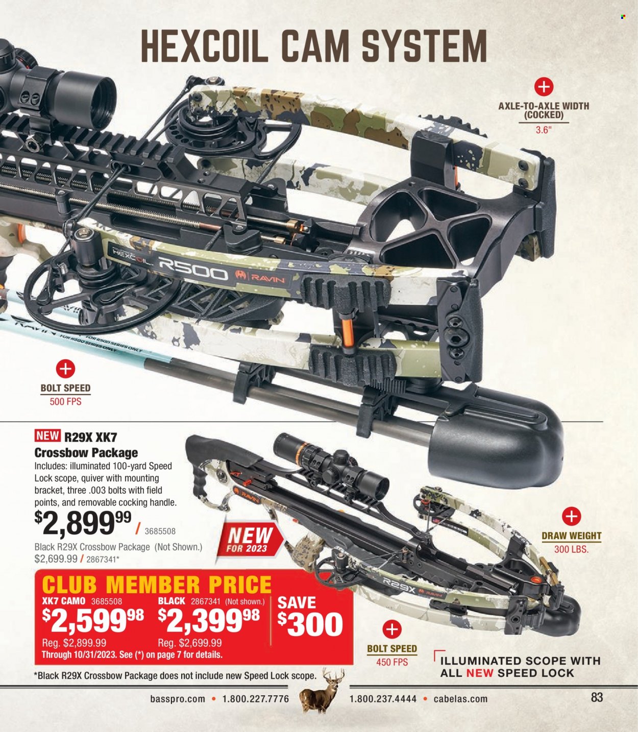 Bass Pro Shops flyer . Page 83.