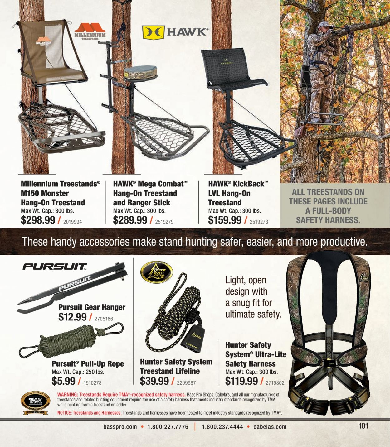 Bass Pro Shops flyer . Page 101.