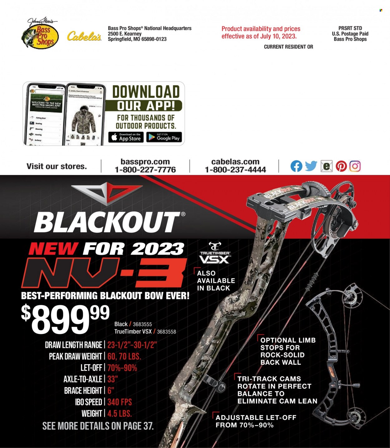 Bass Pro Shops flyer . Page 120.