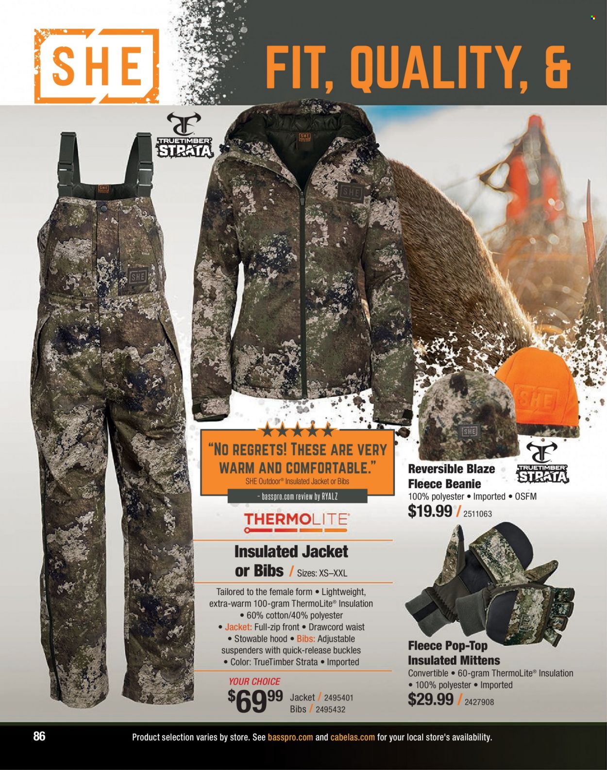 Bass Pro Shops flyer . Page 86.