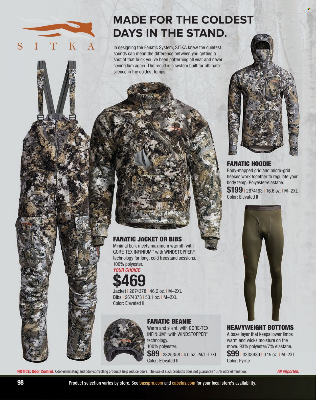 Bass Pro Shops flyer . Page 98.
