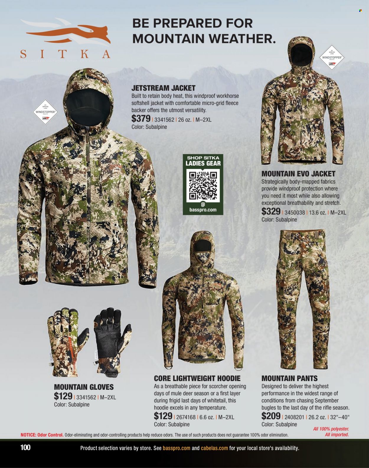 Bass Pro Shops flyer . Page 100.