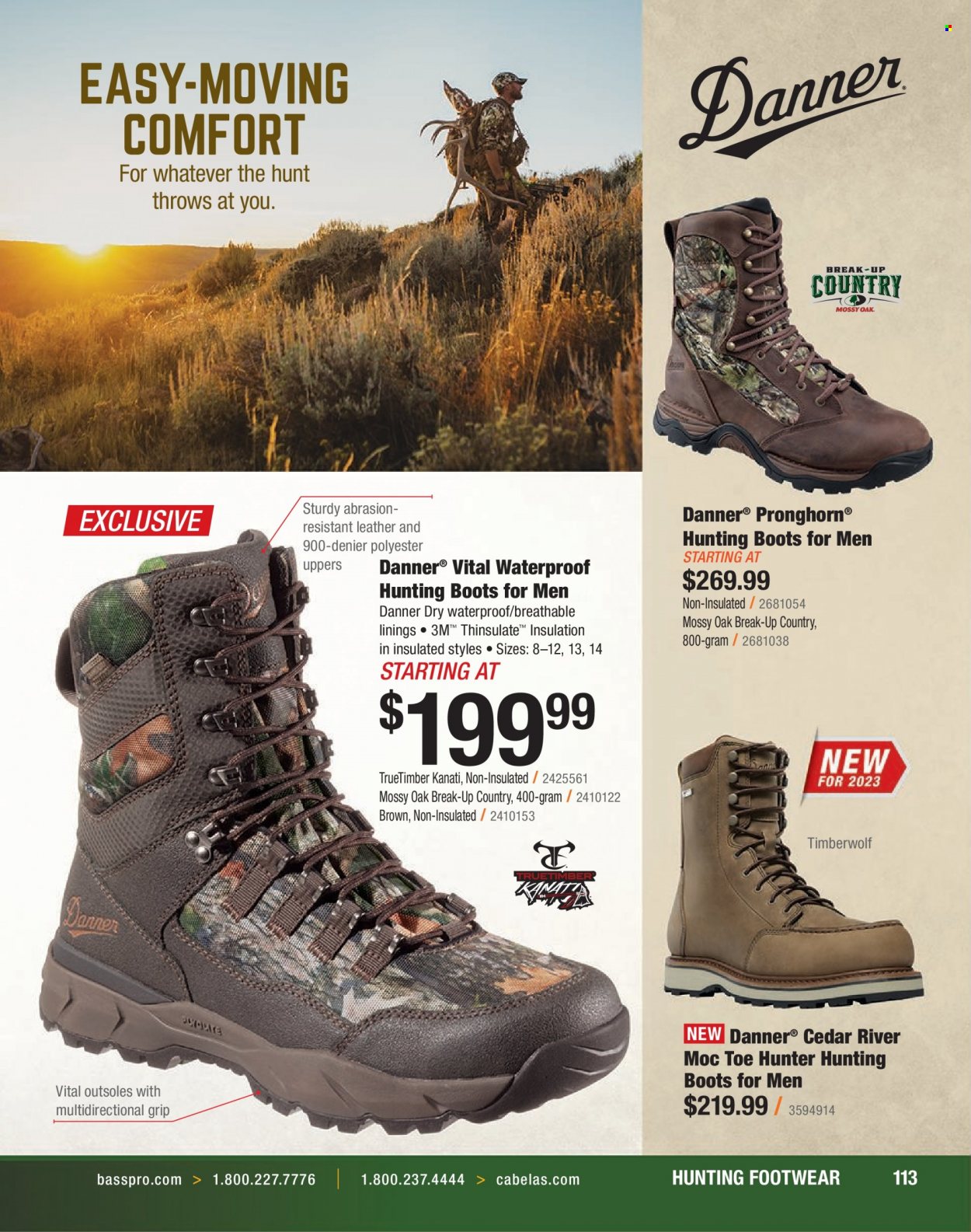 Bass Pro Shops flyer . Page 113.