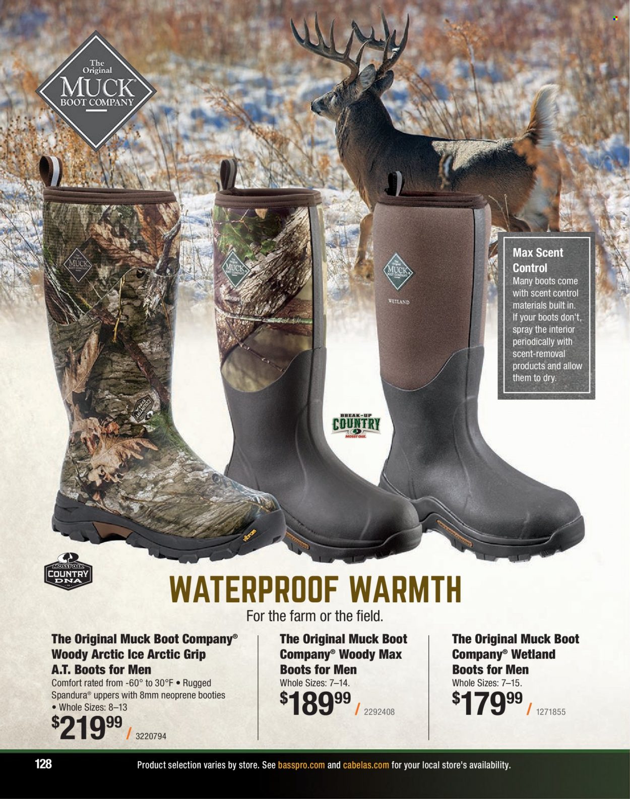 Bass Pro Shops flyer . Page 128.