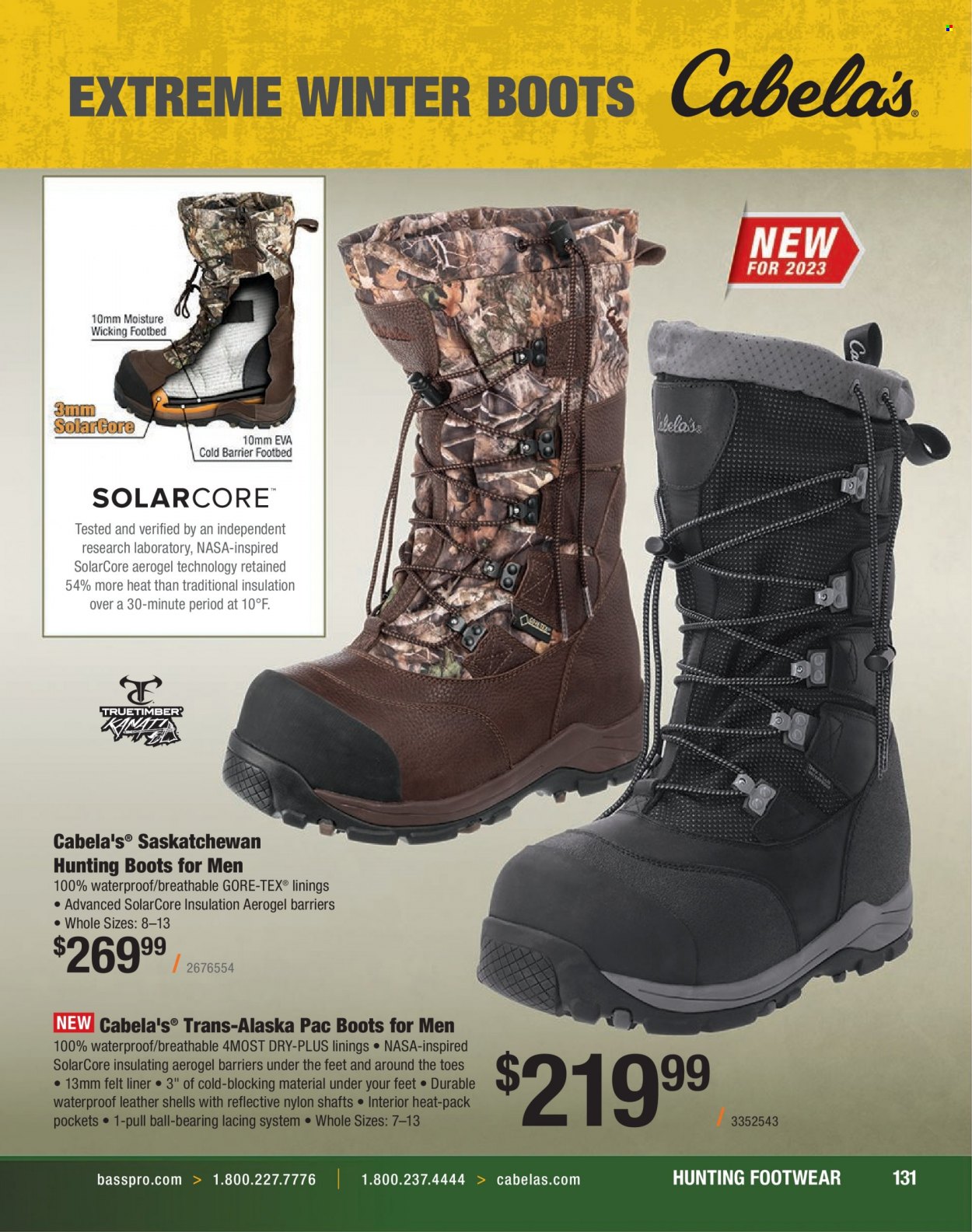 Bass Pro Shops flyer . Page 131.