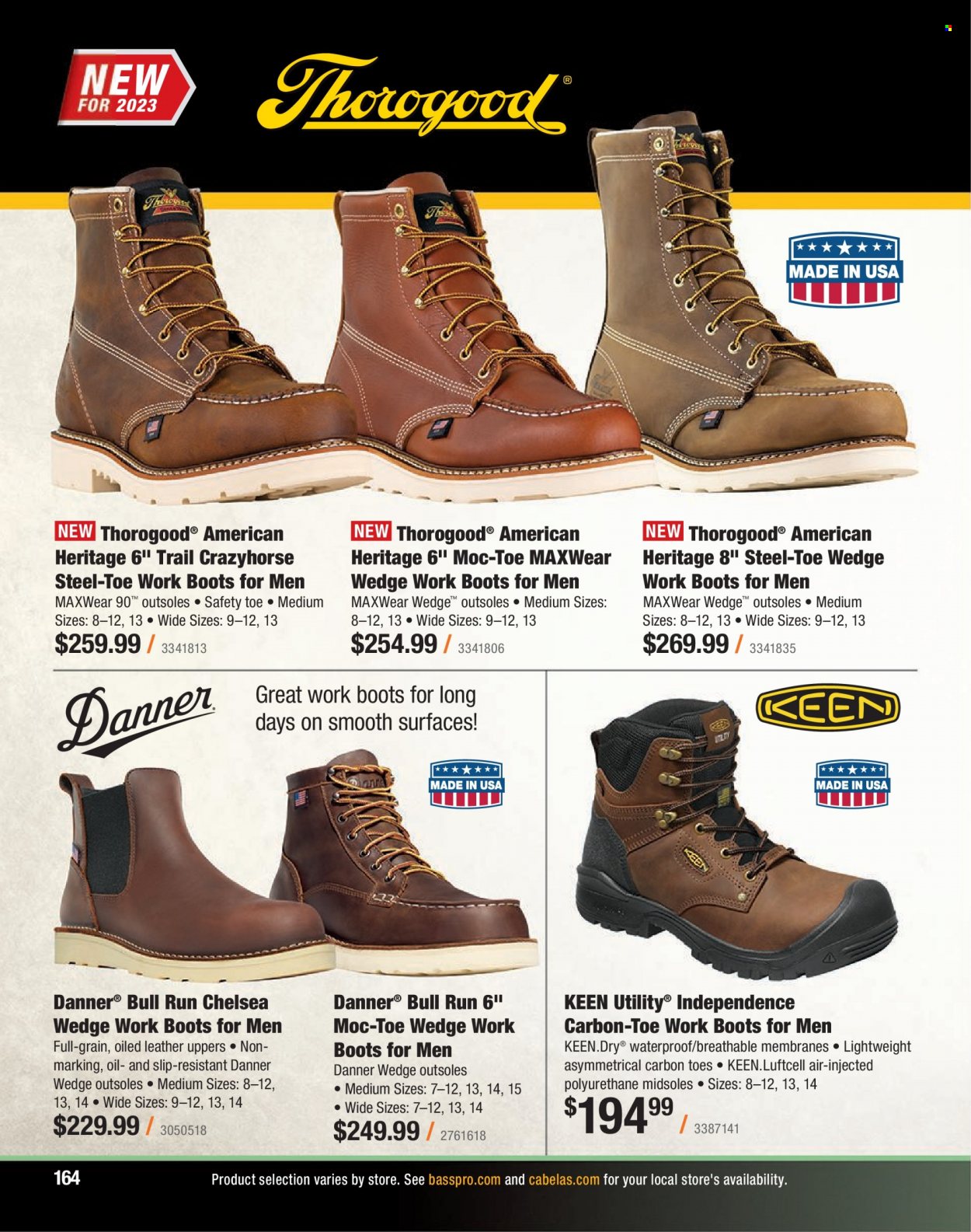 Bass Pro Shops flyer . Page 164.