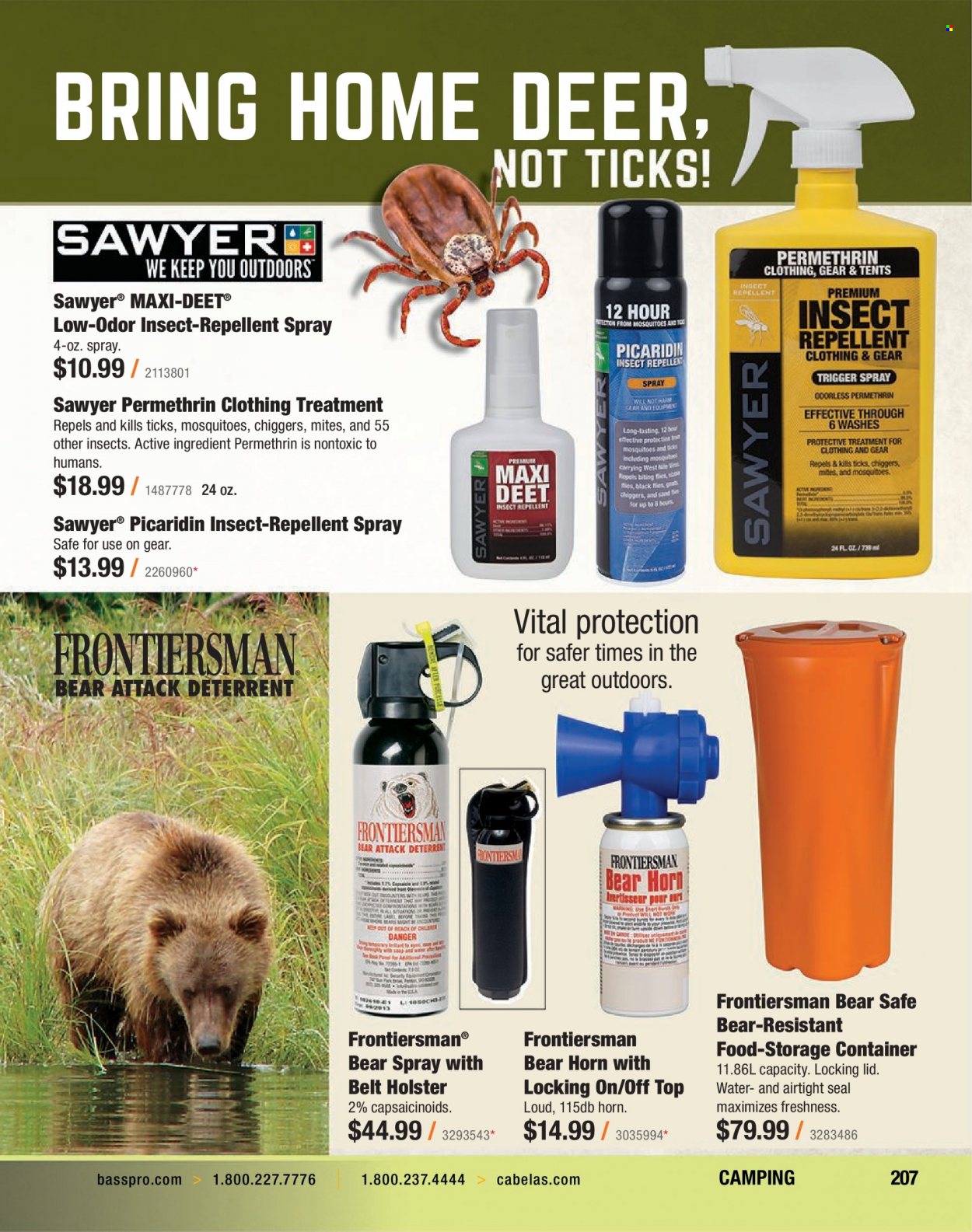 Bass Pro Shops flyer . Page 207.