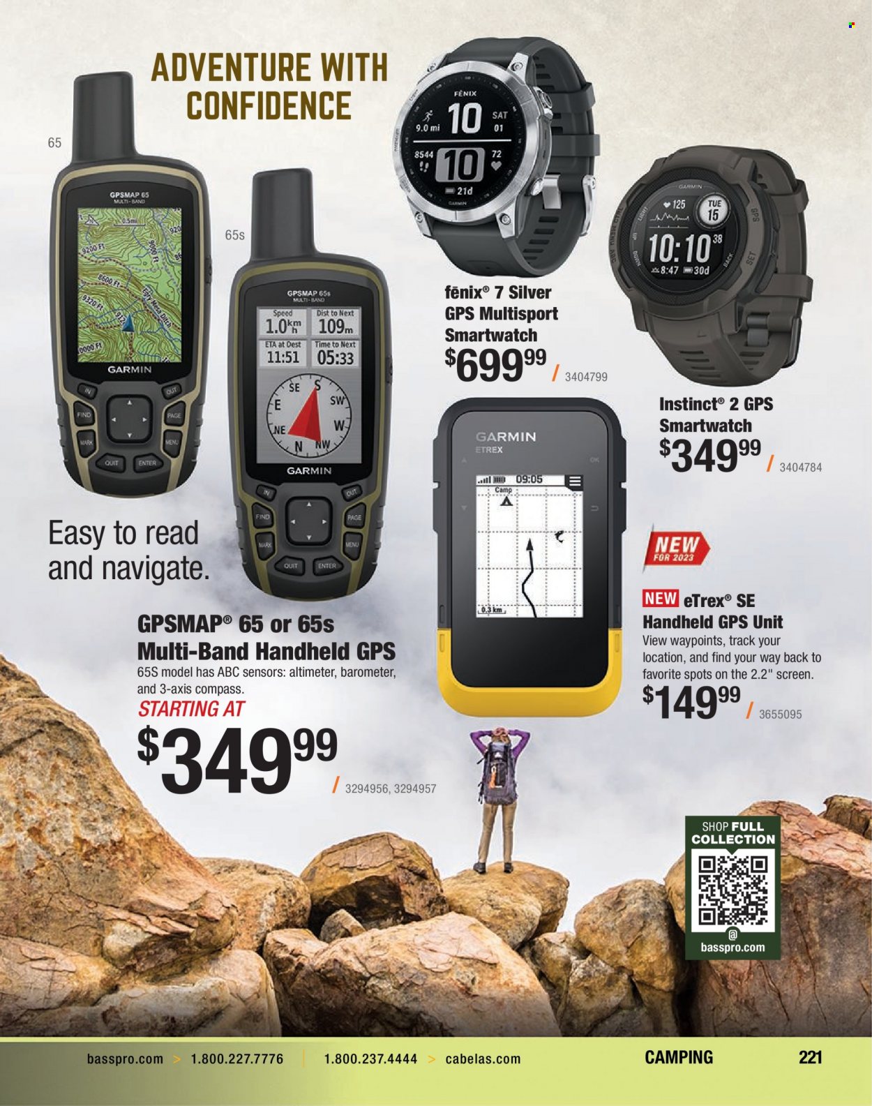 Bass Pro Shops flyer . Page 221.