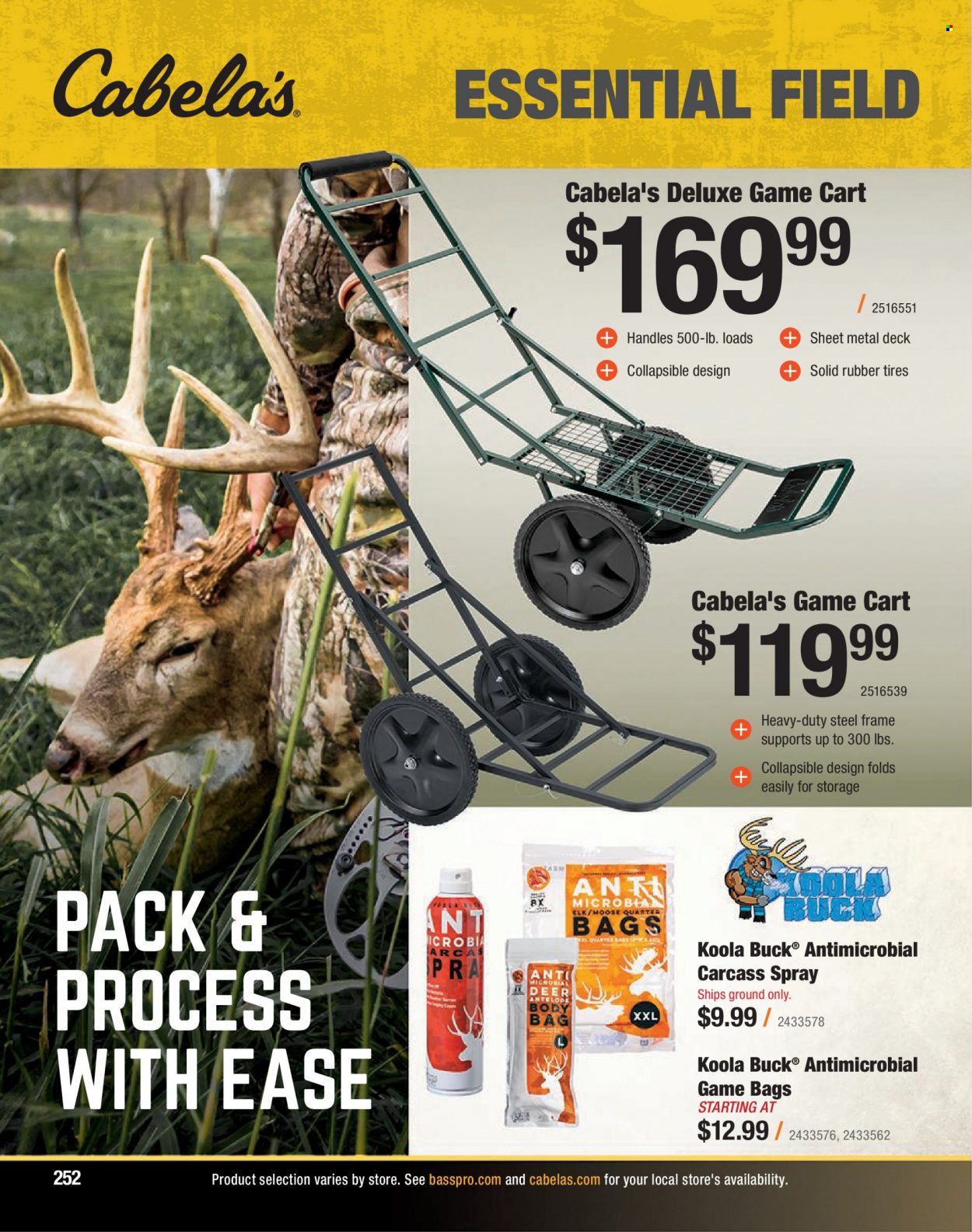 Bass Pro Shops flyer . Page 252.