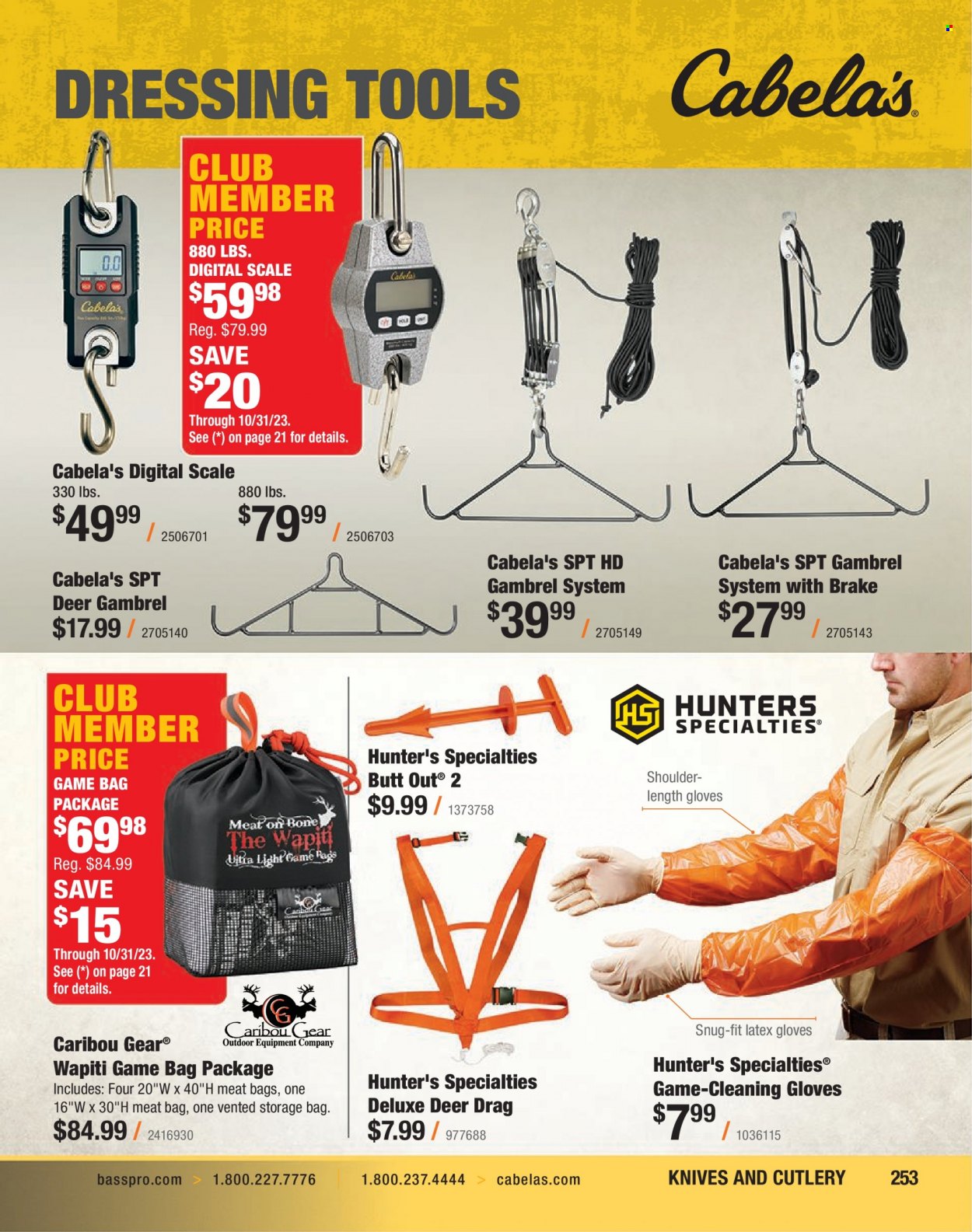 Bass Pro Shops flyer . Page 253.