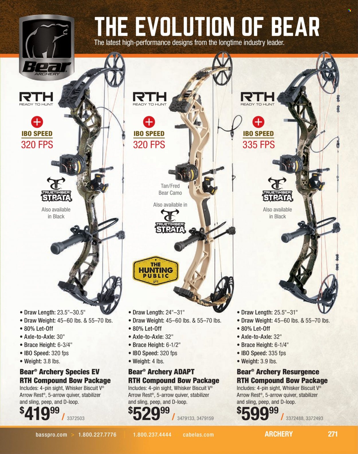Bass Pro Shops flyer . Page 271.