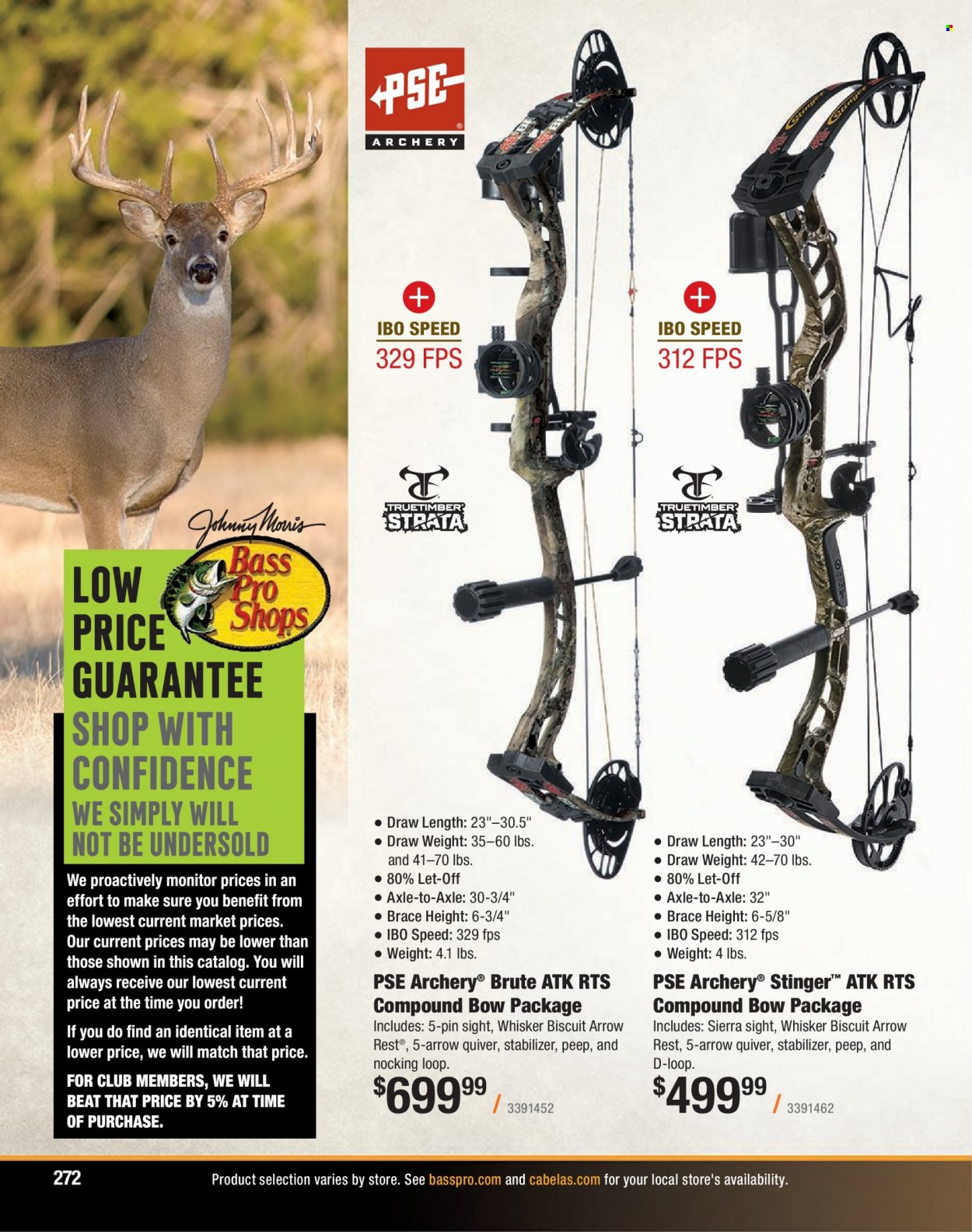 Bass Pro Shops flyer . Page 272.