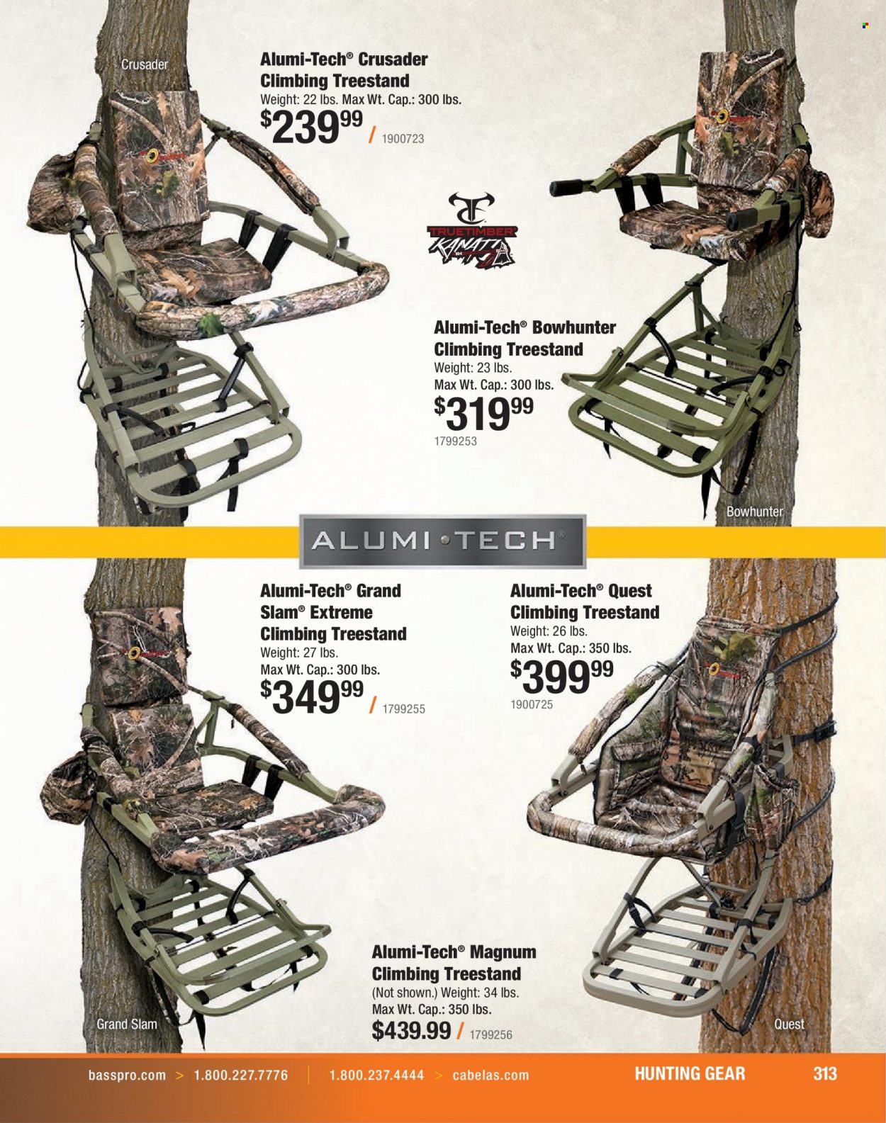 Bass Pro Shops flyer . Page 313.