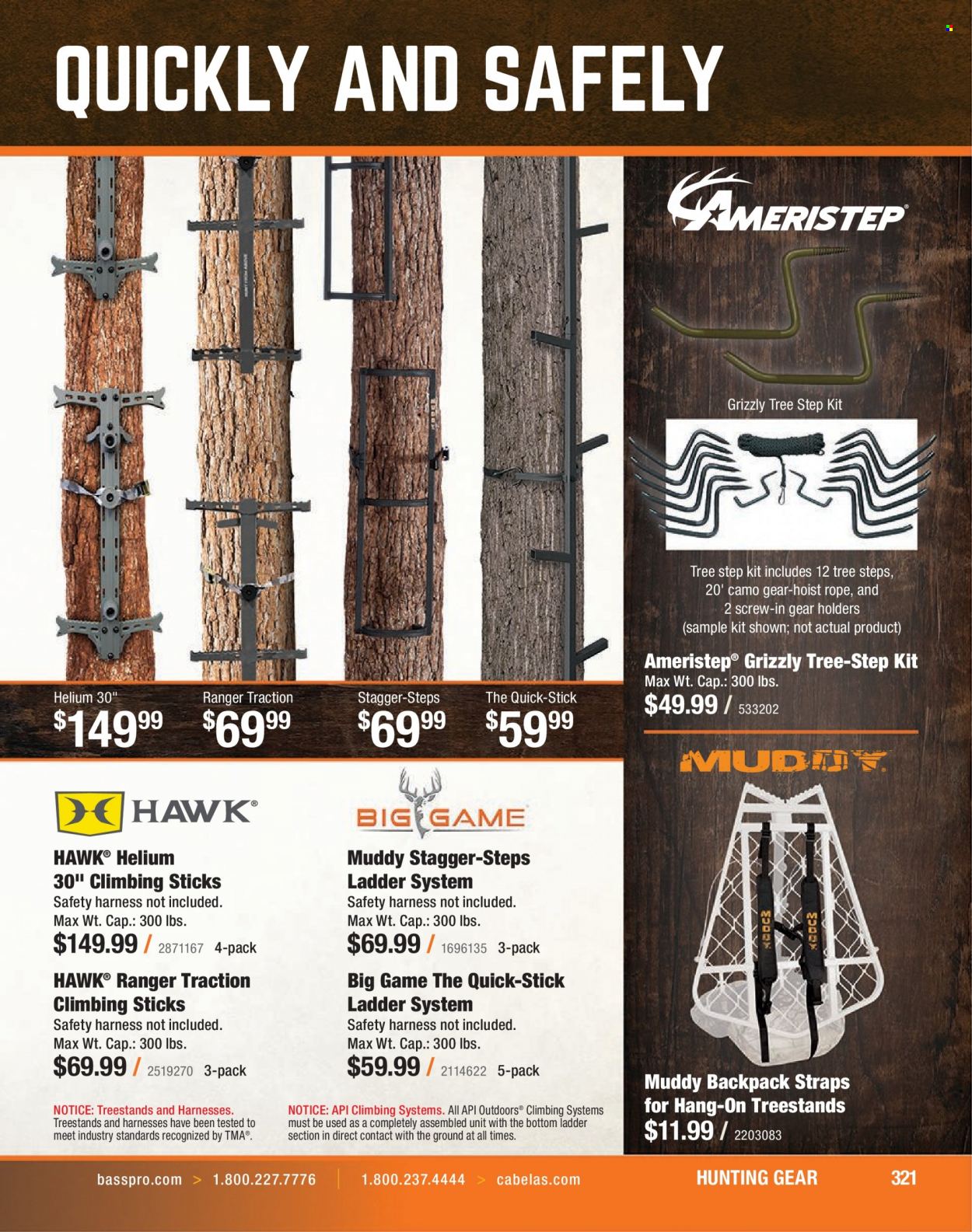 Bass Pro Shops flyer . Page 321.
