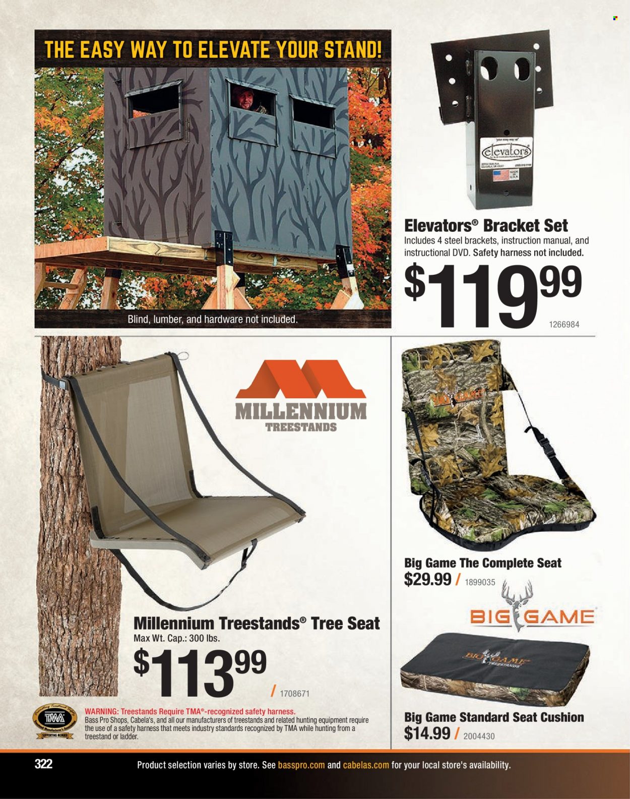 Bass Pro Shops flyer . Page 322.