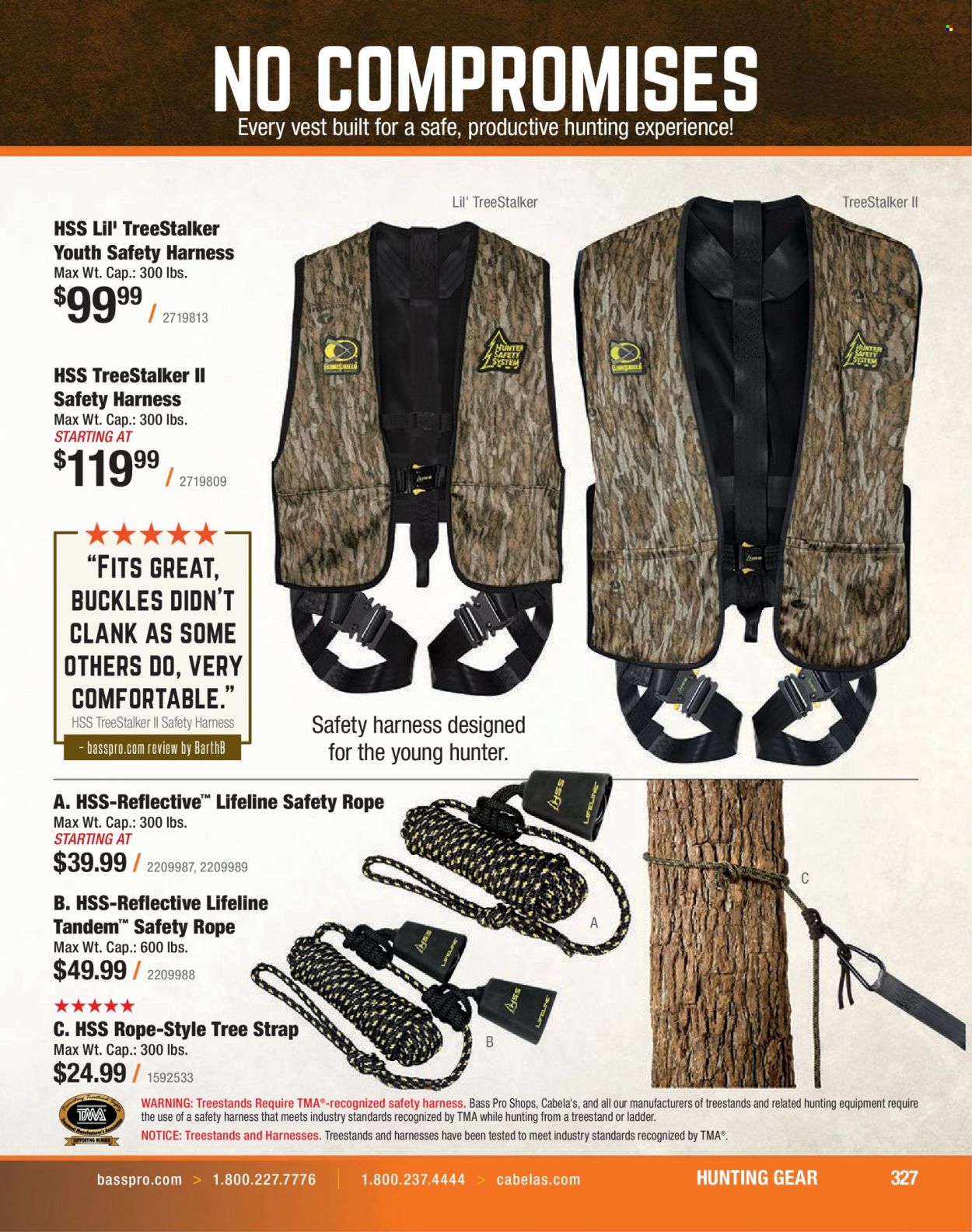 Bass Pro Shops flyer . Page 327.