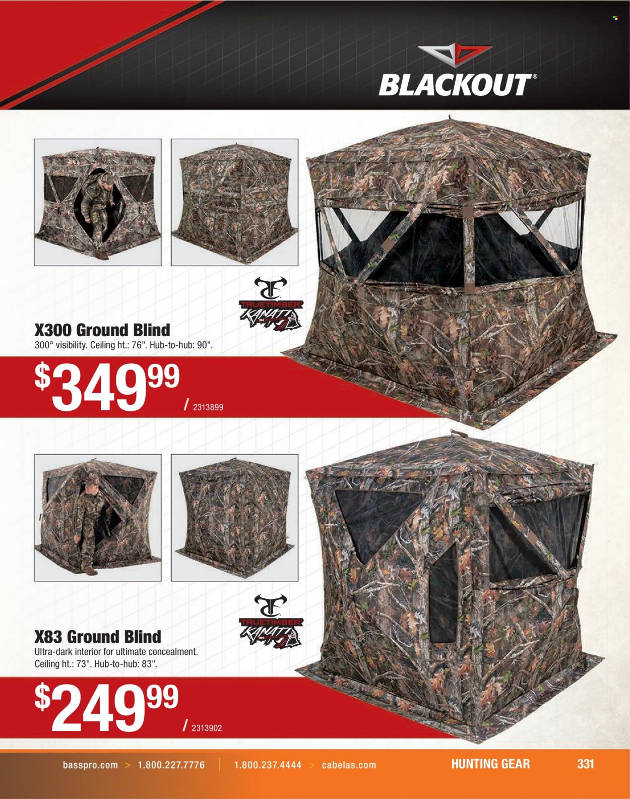 Bass Pro Shops flyer . Page 331.
