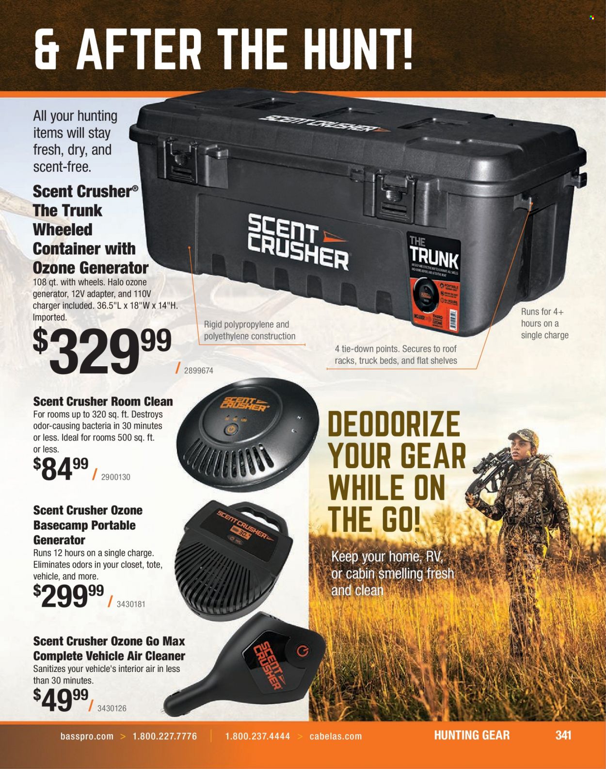 Bass Pro Shops flyer . Page 341.