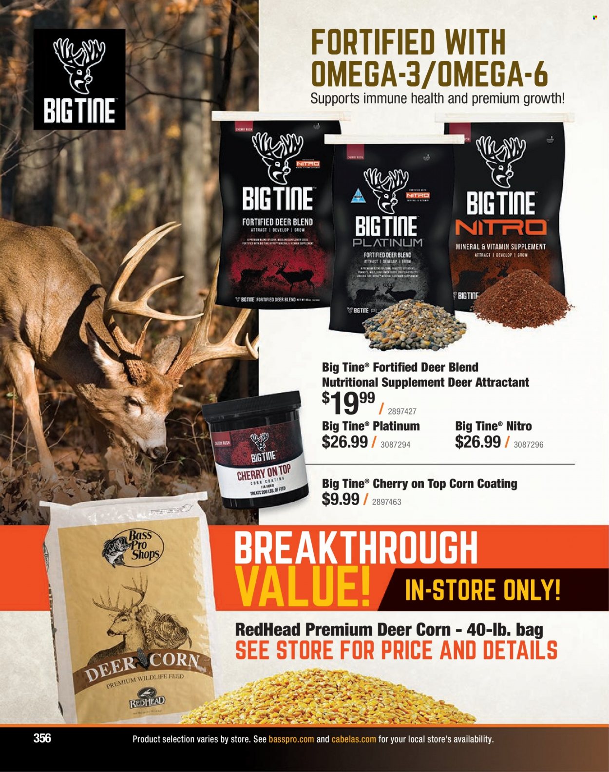 Bass Pro Shops flyer . Page 356.
