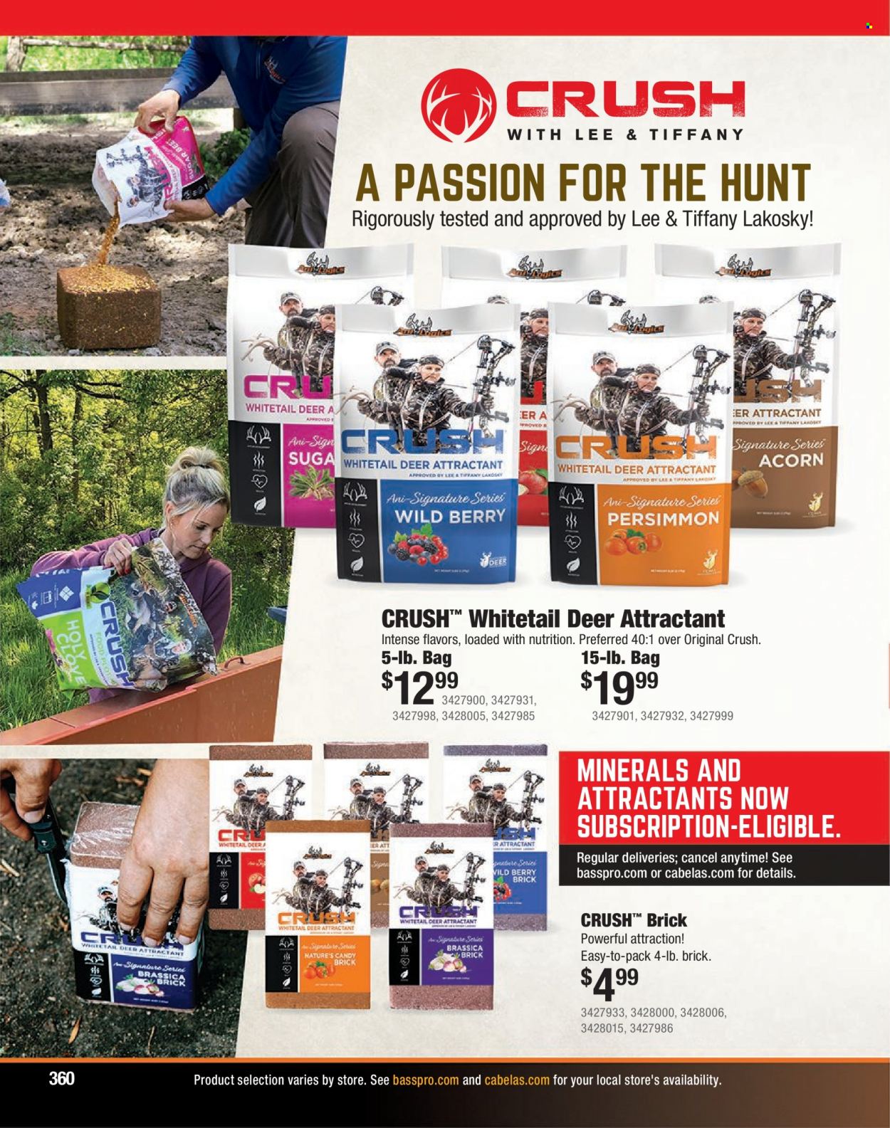 Bass Pro Shops flyer . Page 360.