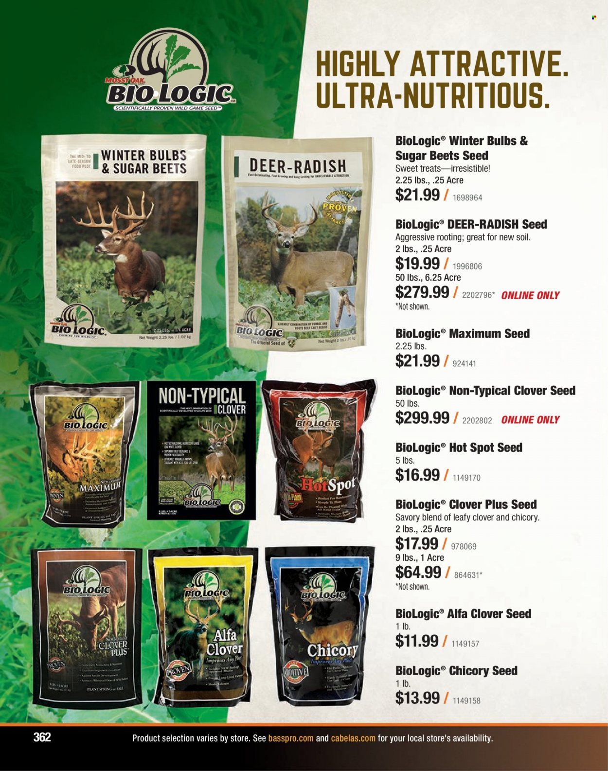 Bass Pro Shops flyer . Page 362.