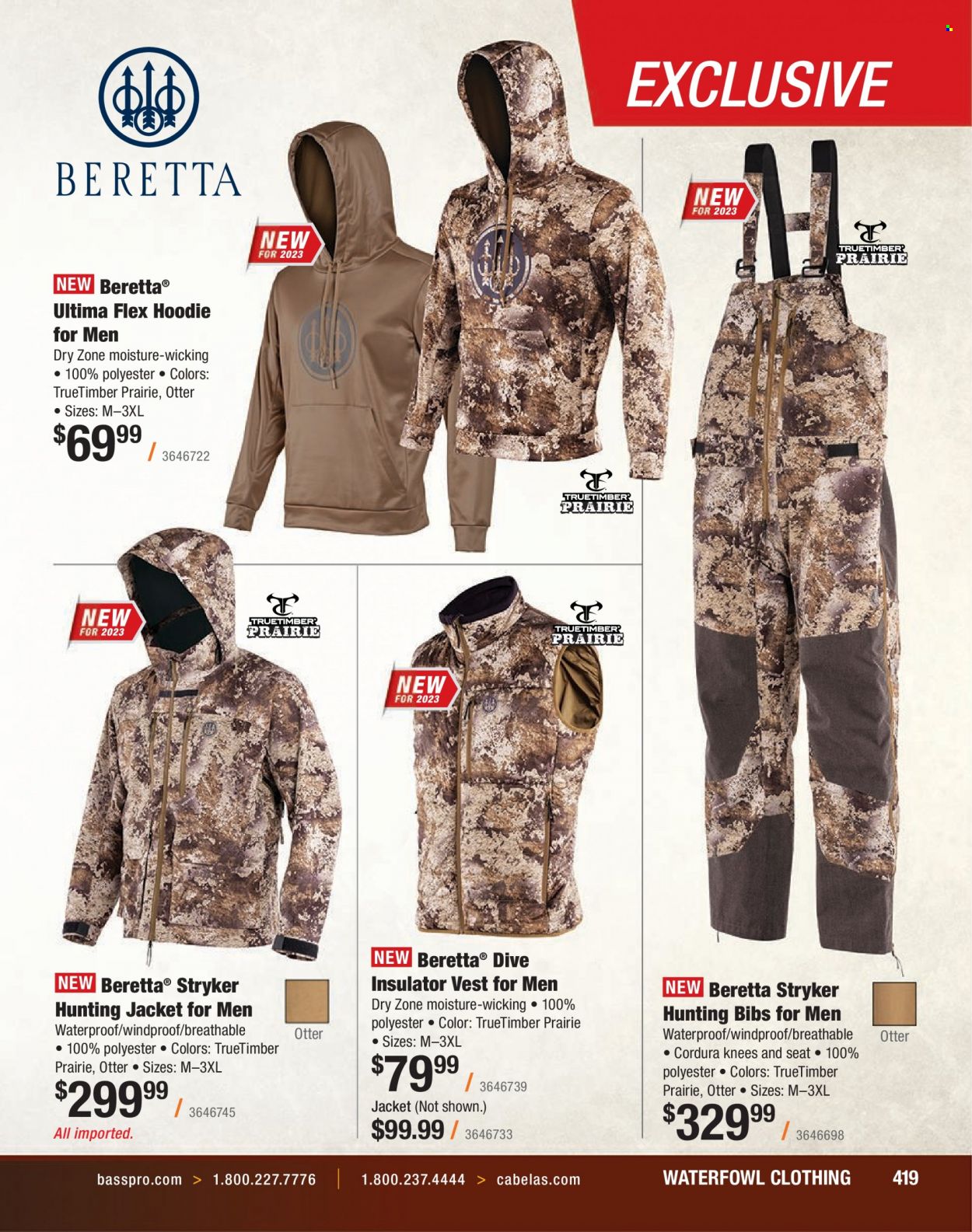 Bass Pro Shops flyer . Page 419.