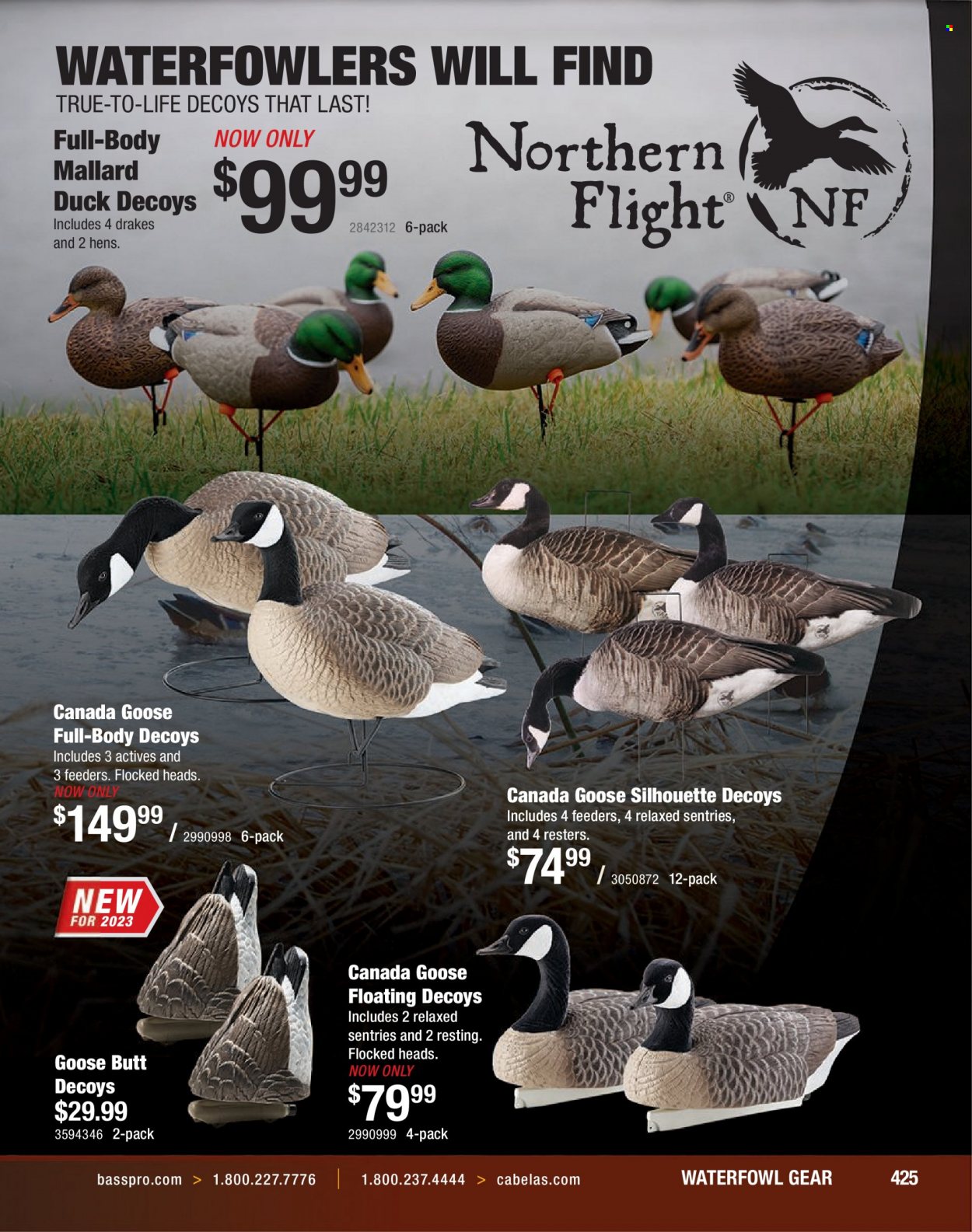 Bass Pro Shops flyer . Page 425.