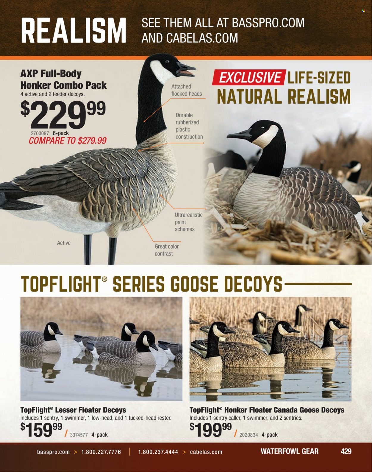 Bass Pro Shops flyer . Page 429.