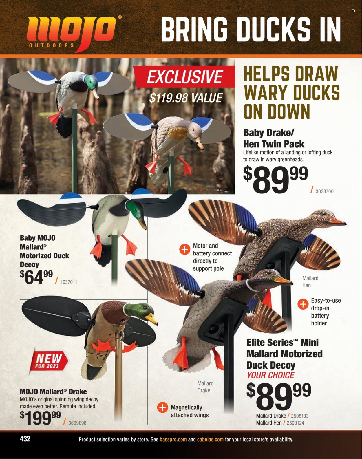 Bass Pro Shops flyer . Page 432.
