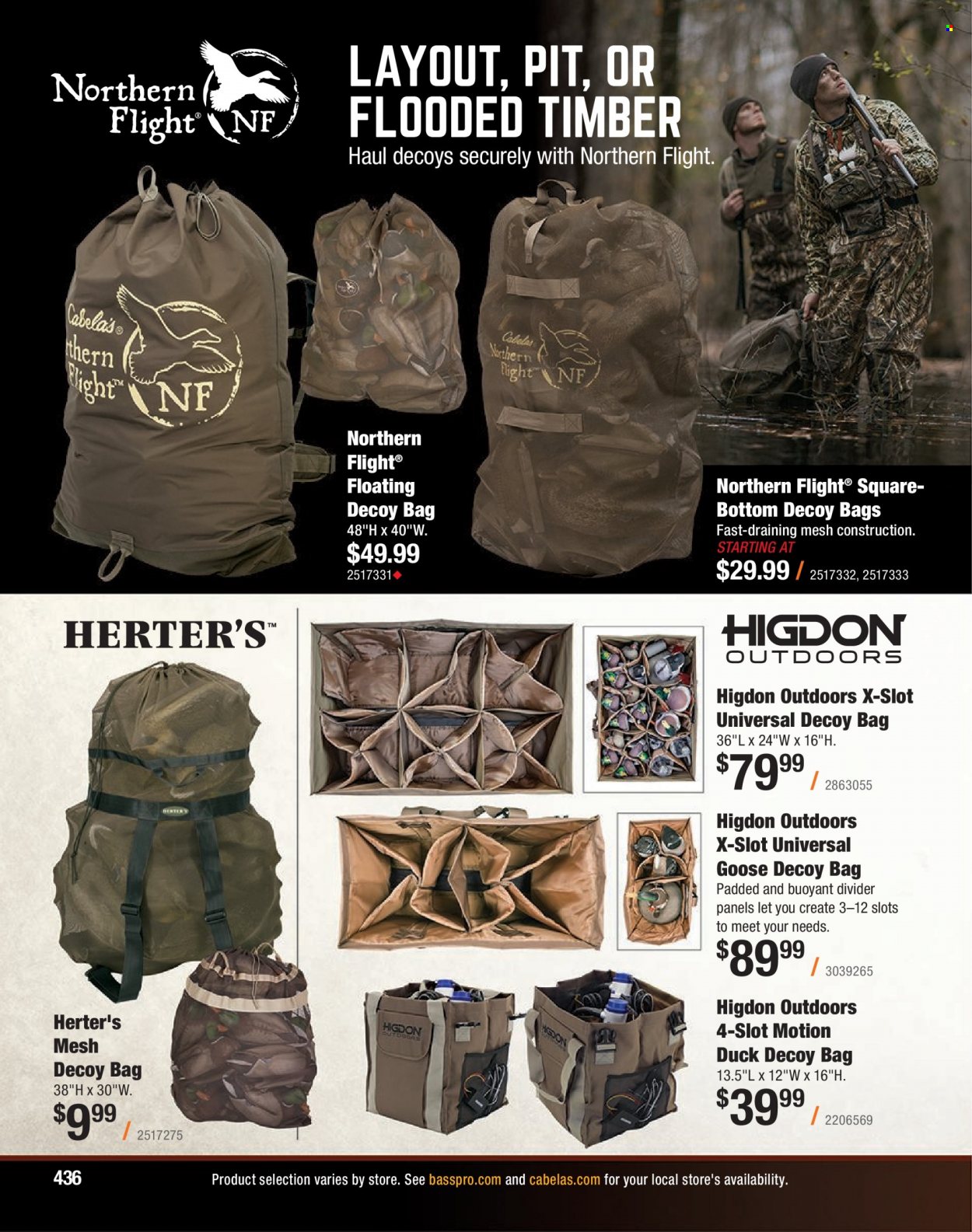 Bass Pro Shops flyer . Page 436.