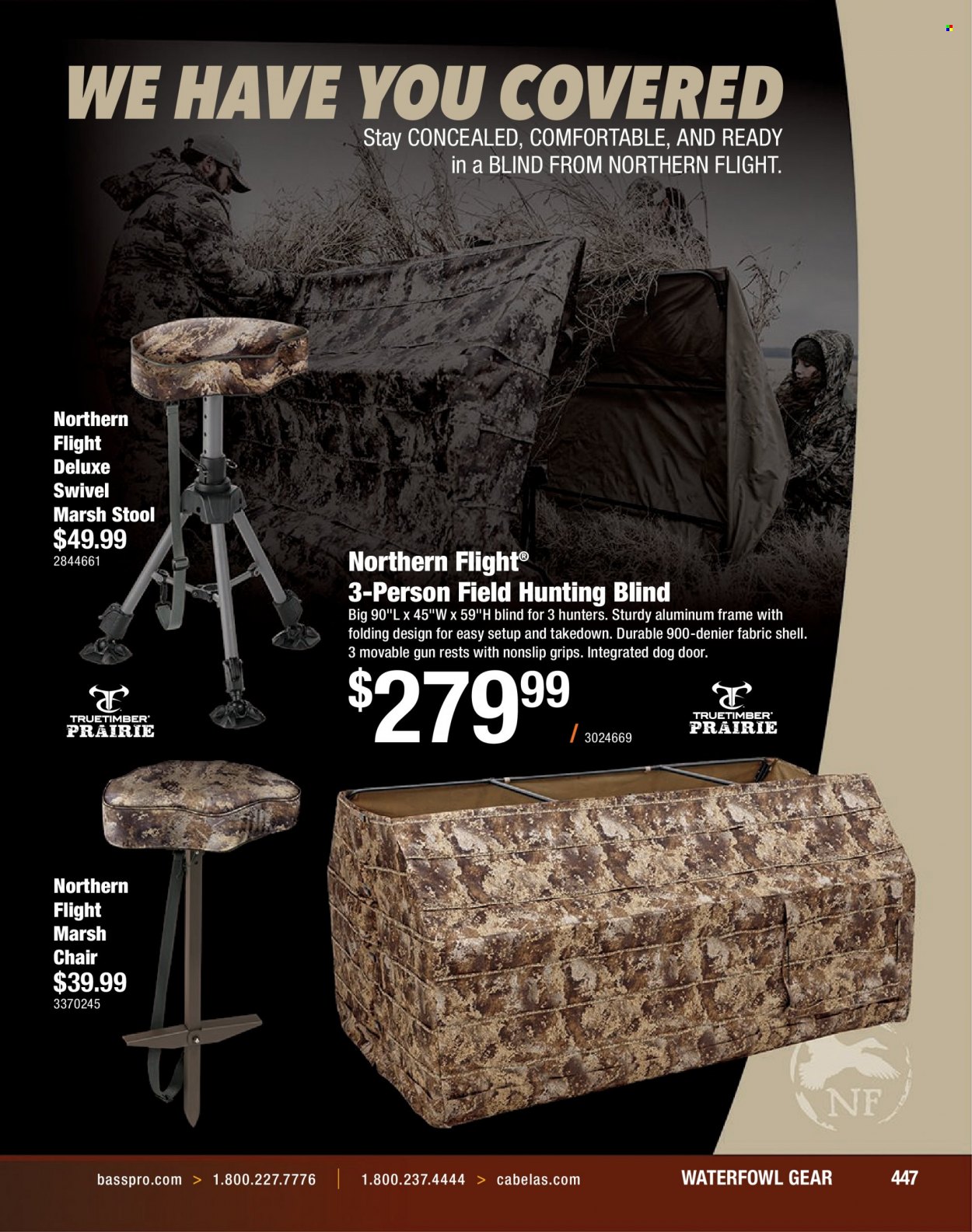 Bass Pro Shops flyer . Page 447.