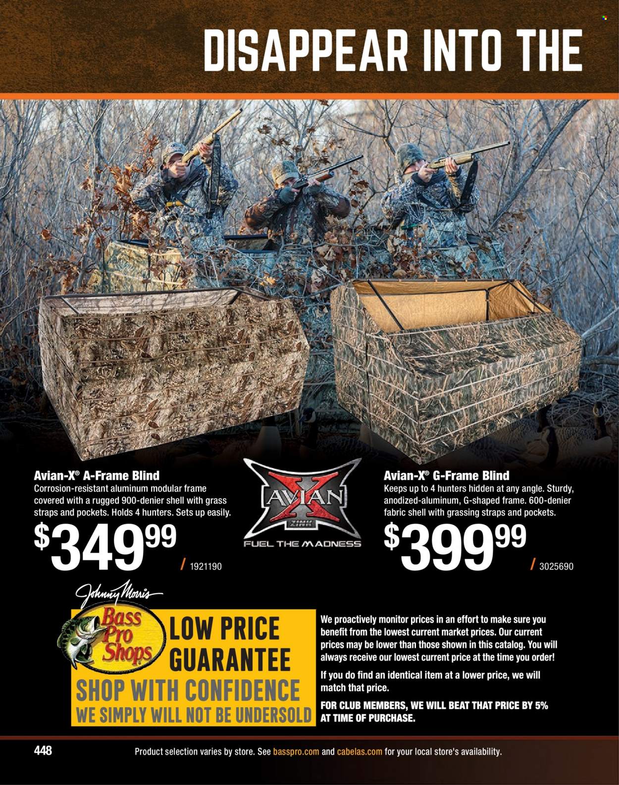 Bass Pro Shops flyer . Page 448.