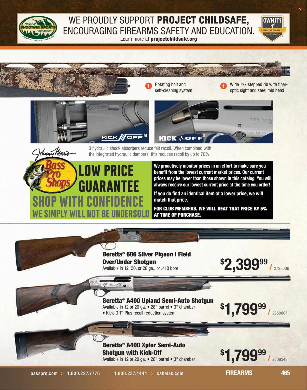 Bass Pro Shops flyer . Page 465.