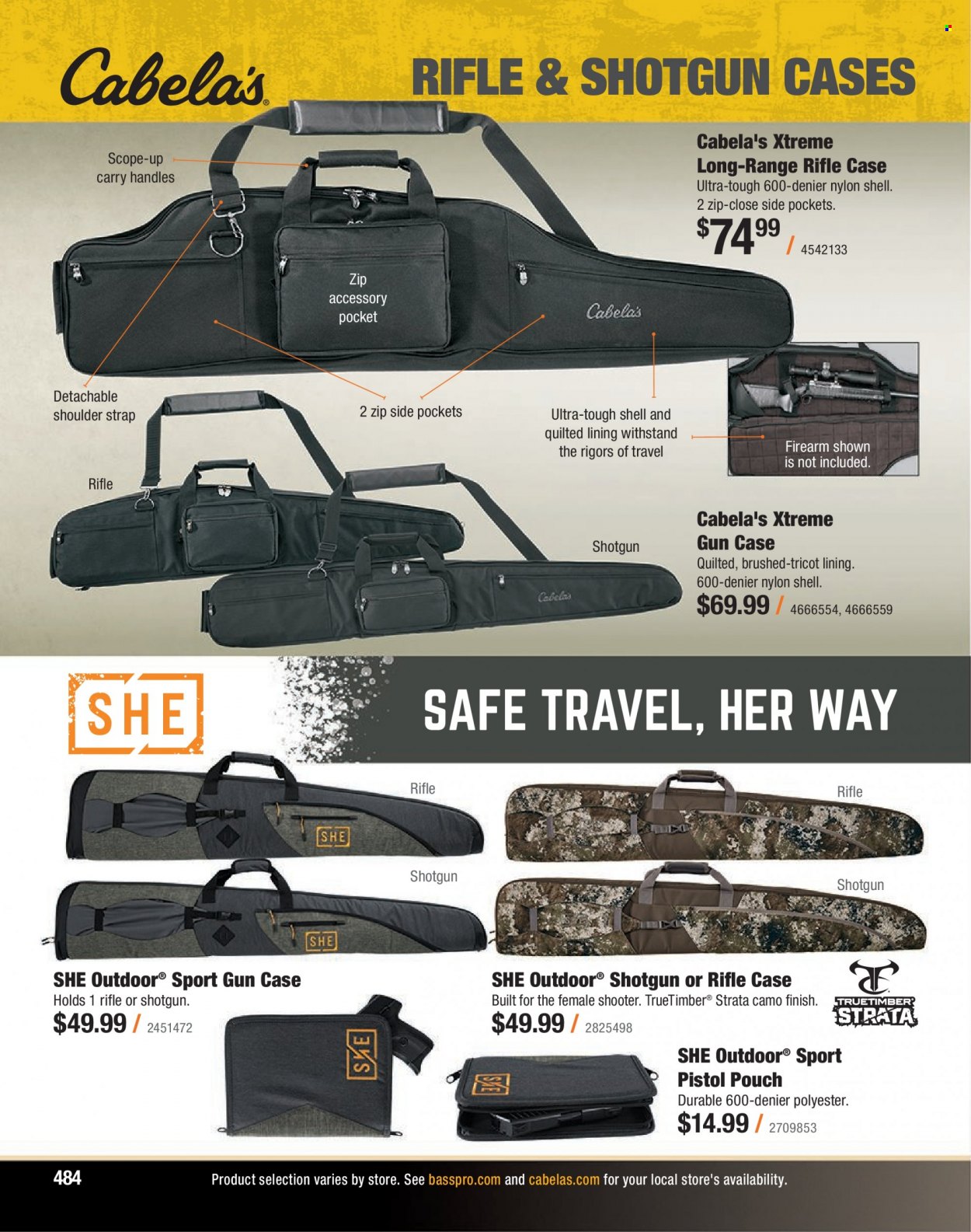 Bass Pro Shops flyer . Page 484.