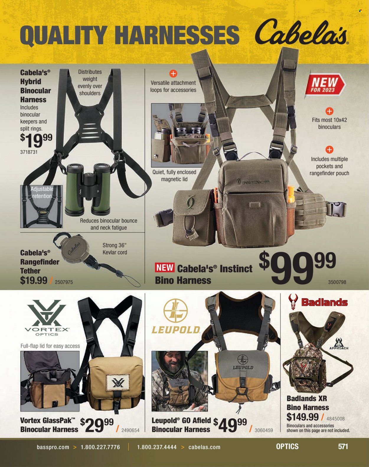 Bass Pro Shops flyer . Page 571.