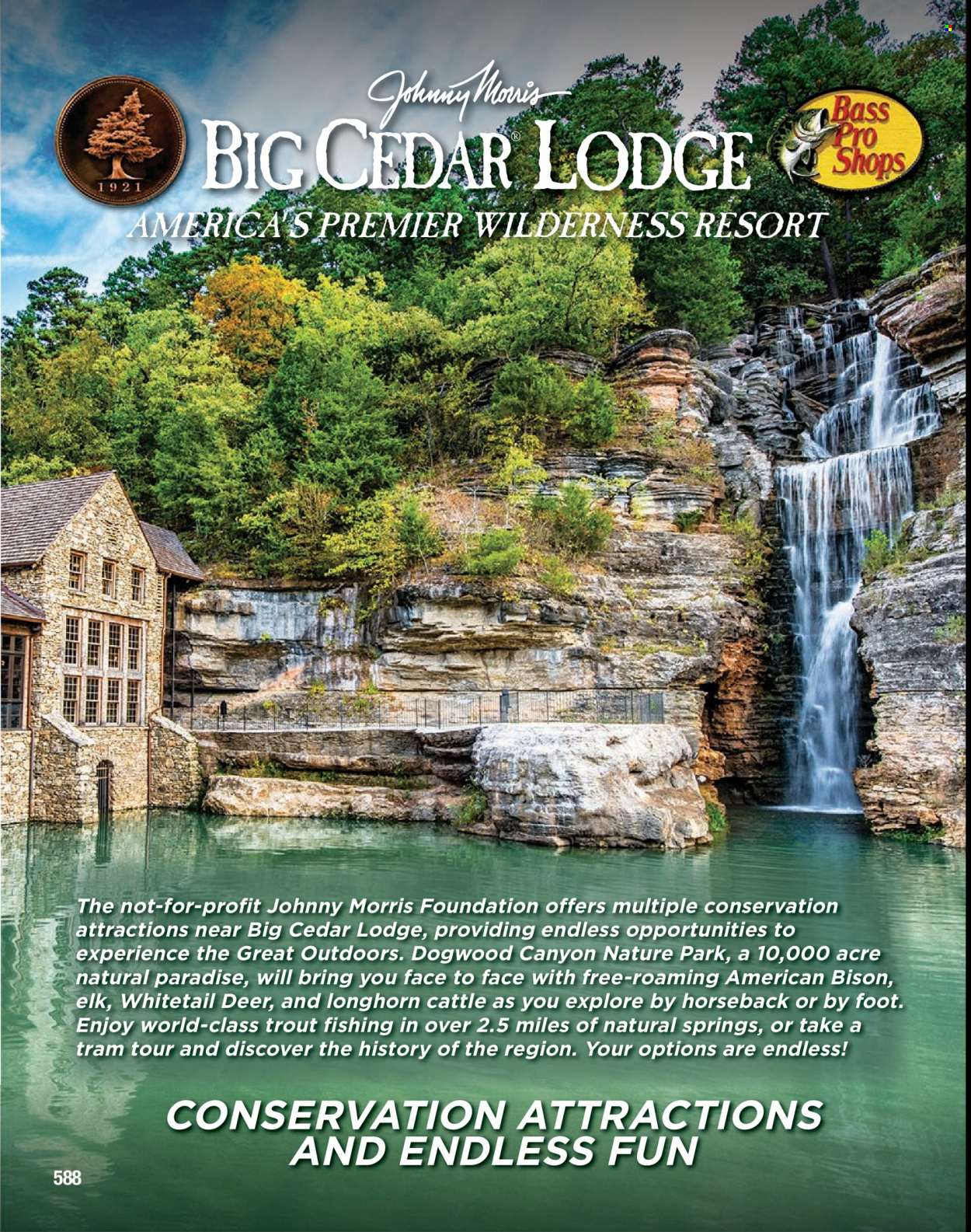 Bass Pro Shops flyer . Page 588.