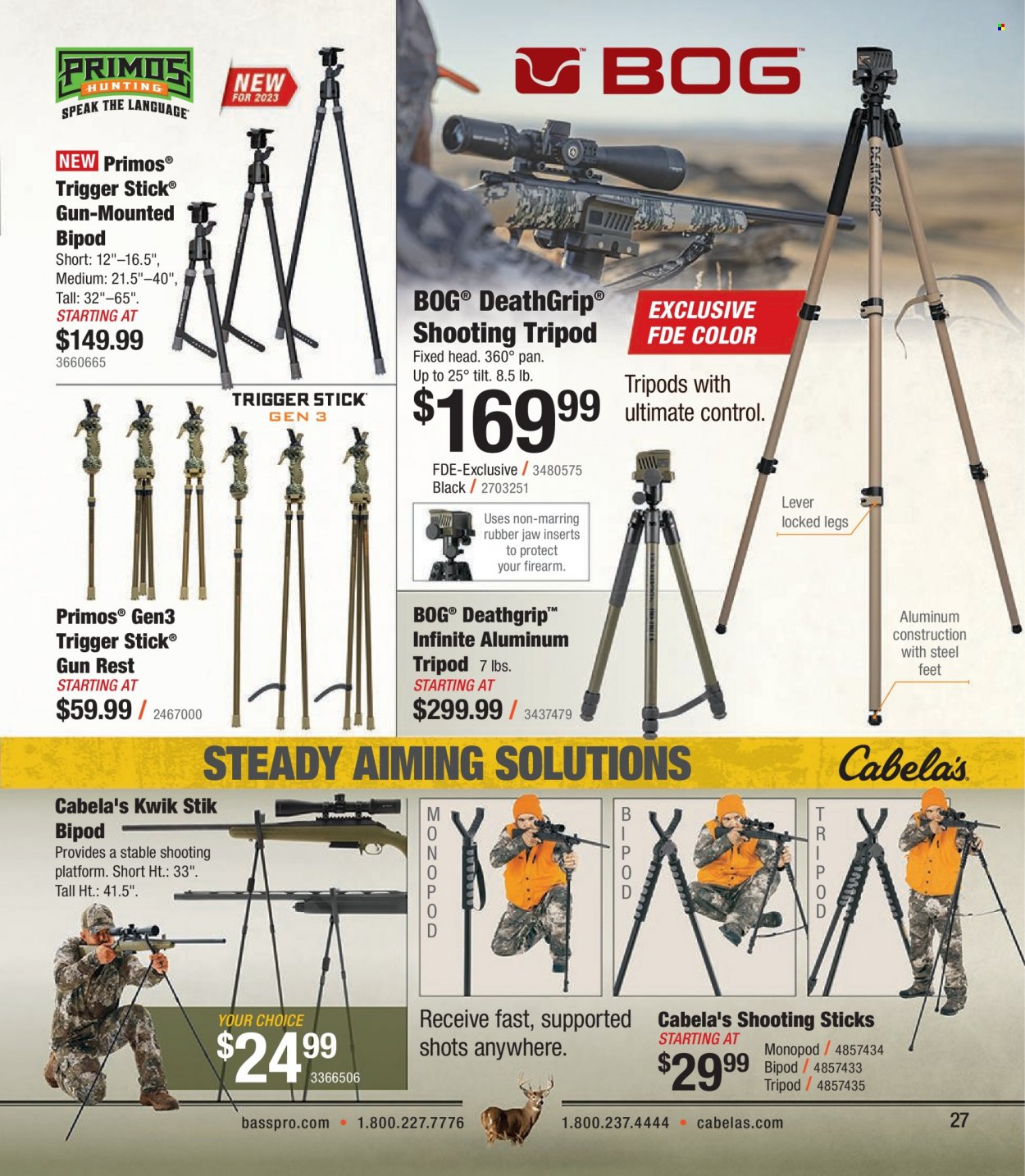 Bass Pro Shops flyer . Page 27.