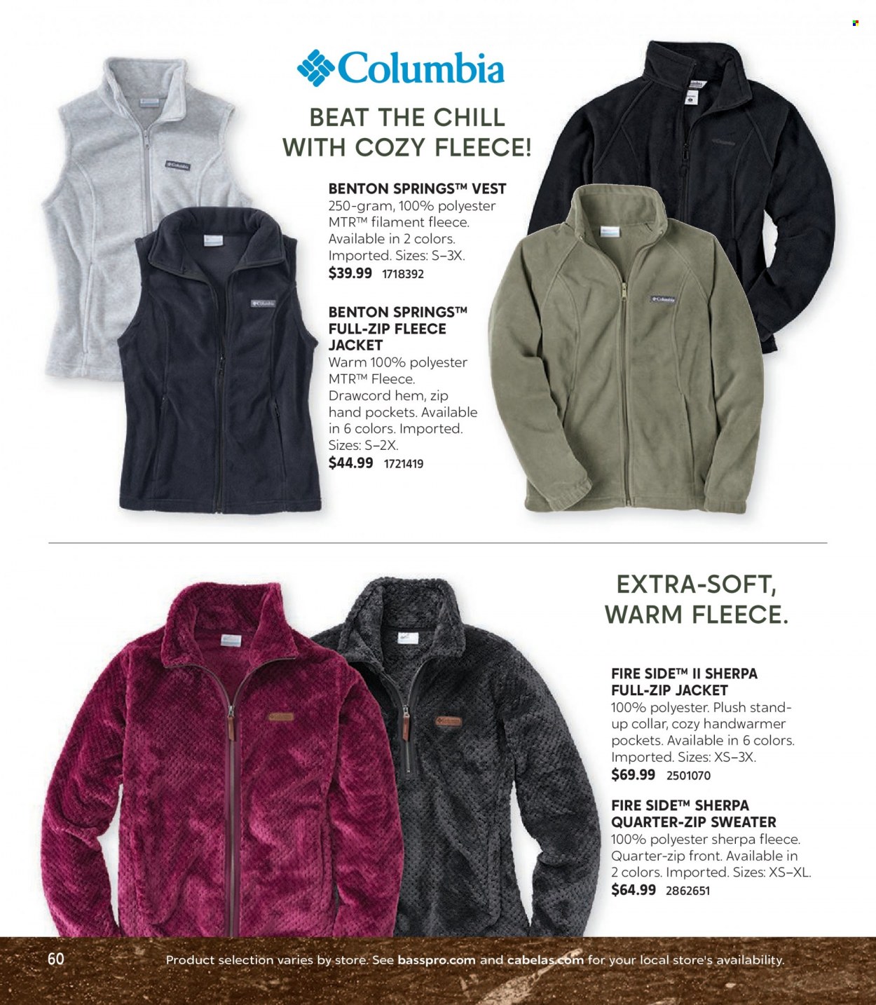 Bass Pro Shops flyer . Page 60.