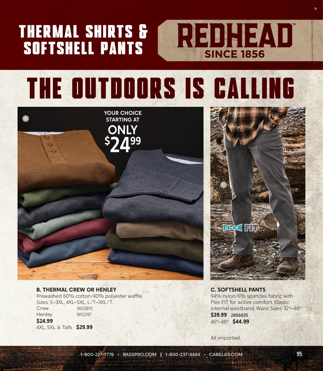 Bass Pro Shops flyer . Page 95.