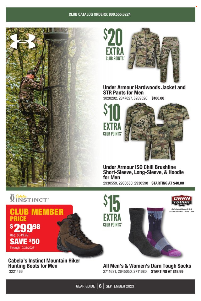 Bass Pro Shops flyer  - 09.01.2023 - 09.30.2023. Page 6.
