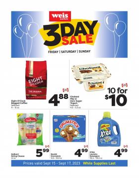 Weis - 3DAy Sale