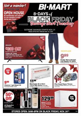 Bi-Mart - Black Friday 8Day Sale