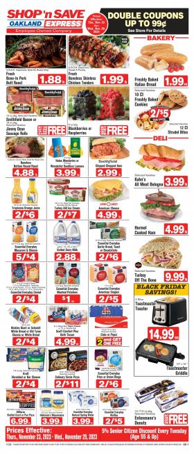Shop ‘n Save Express - Weekly Specials