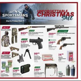 Sportsman's Warehouse - Unforgettable Christmas Sale
