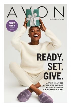 Avon - Ready. Set. Give. Flyer / Campaing 25-26