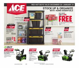 ACE Hardware - January Red Hot Buys