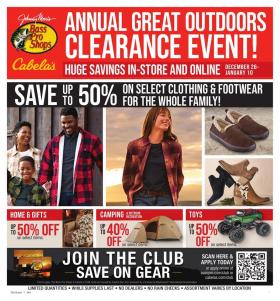 Bass Pro Shops - Annual Great Outdoors Clearance Event