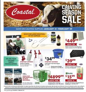 Coastal Farm & Ranch - Calving Season Sale