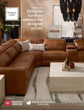 Value City Furniture - Spring Look Book 2024